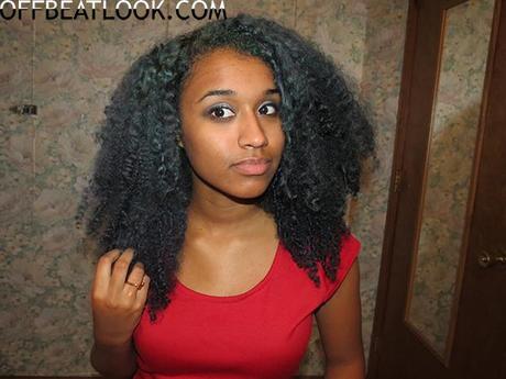 diy cut curly hair at home tutorial