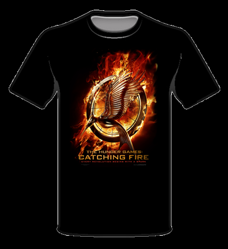 The Hunger Games Catching Fire shirt design free