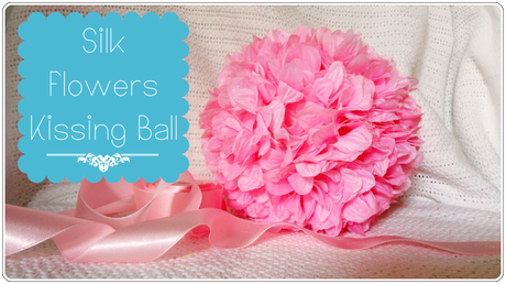 Silk Flowers Kissing Ball