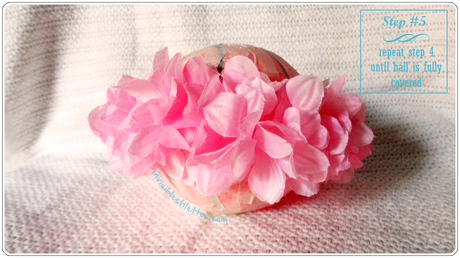 Silk Flowers Kissing Ball