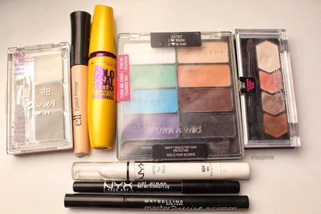Spring 2014: Mint & Purple Makeup Look (Drugstore)