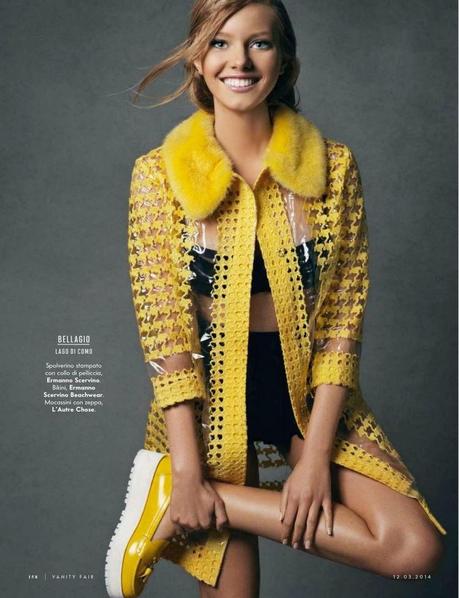 Olivia Greenfield - Vanity Fair Magazine Italy March 2014