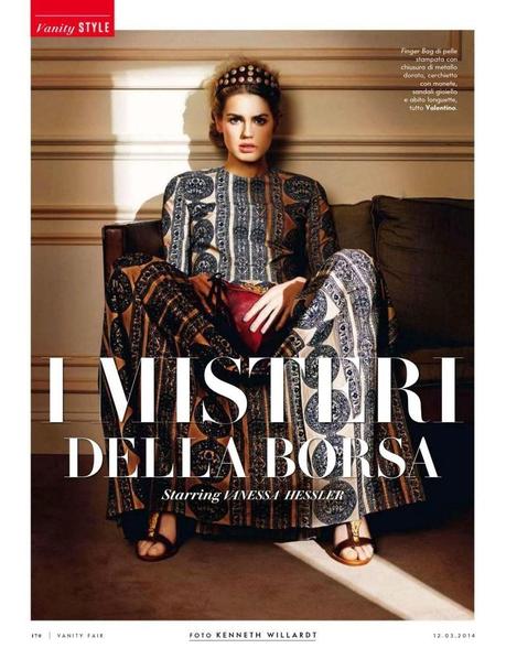 Vanessa Hessler - Vanity Fair Magazine Italy March 2014