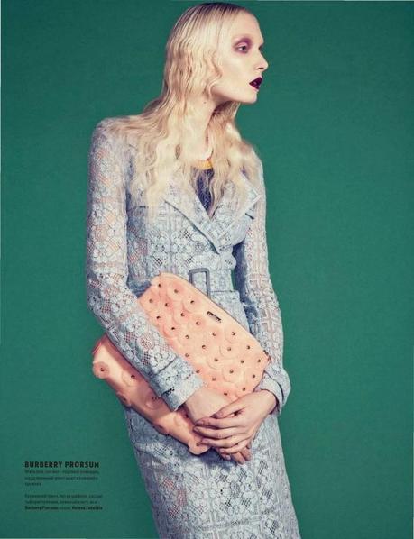 Maja Salamon - Vogue Magazine Ukraine March 2014