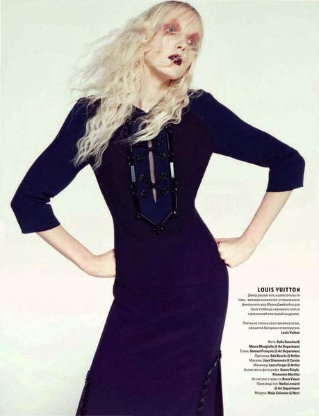 Maja Salamon - Vogue Magazine Ukraine March 2014