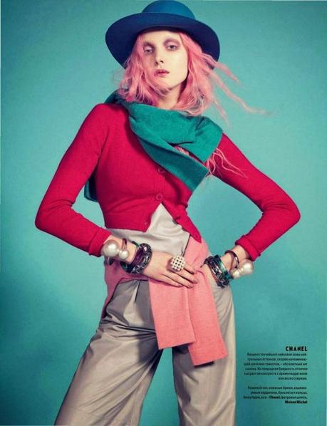 Maja Salamon - Vogue Magazine Ukraine March 2014