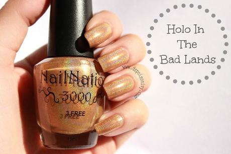 Nail Nation 3000 Holo In The Bad Lands Swatches