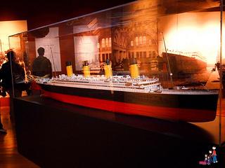 Scale model of the Titanic