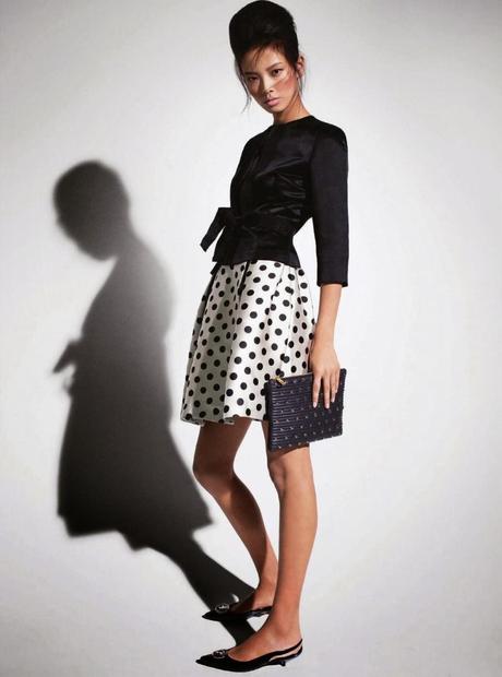 Grace Guozhi - Harpers Bazaar Magazine UK April 2014