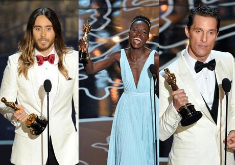 Jared Leto Lupita Nyongo and Matthew McConaughey