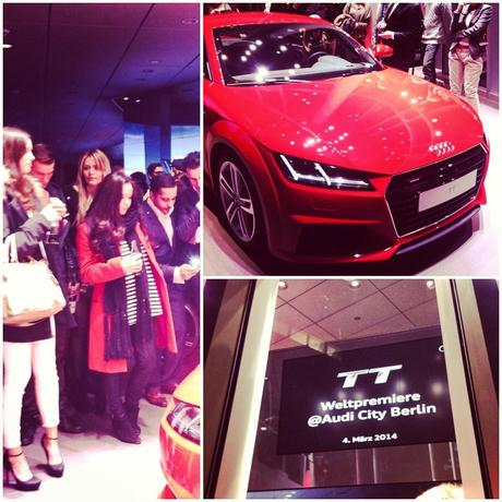 new audi TT coupe 2014, unveiling, august 2014, berlin, kufurstendamm, audi city, iheartblack, blogger, fashion blogger, lifestyle