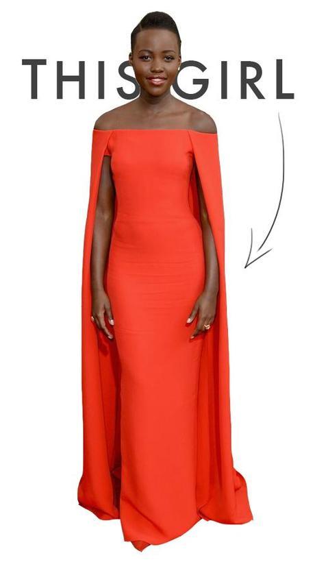 Lupita Nyong'o Ralph Lauren Golden Globes