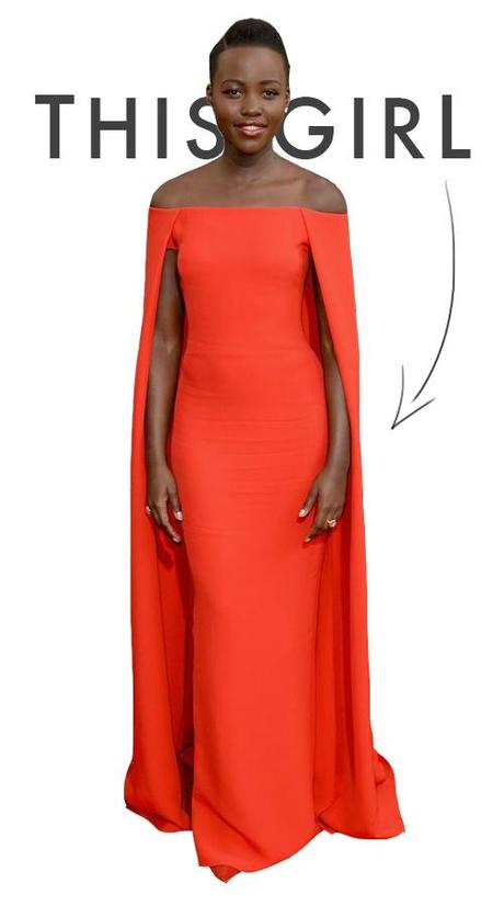 Lupita Nyong'o Ralph Lauren Golden Globes