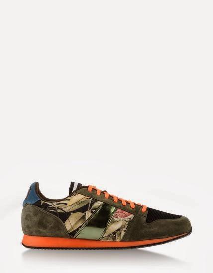 Tropical Trainer: Ami Military Green Trainer