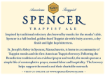 Spencer Trappist Ale back label