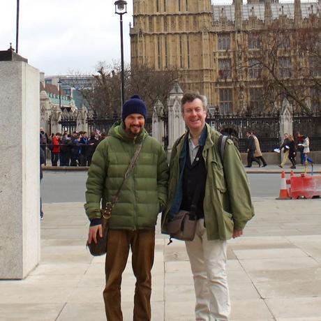 Suspicious Characters Loitering Outside Parliament! Call The Cops!