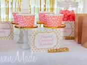Pink Gold Party Printables