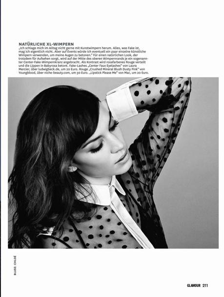 Alexa Chung - Glamour Magazine Germany April 2014
