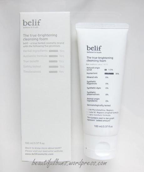 Belif True Brightening Cleansing Foam