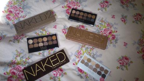 Naked Palette Dupes by MUA