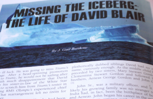 Missing the Iceberg: The Life of David Blair