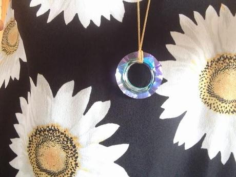 Black Tied: Light Crystal Donut Necklace | Review