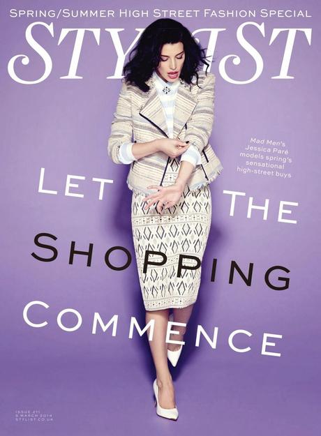 Jessica Pare - Stylist Magazine UK March 2014