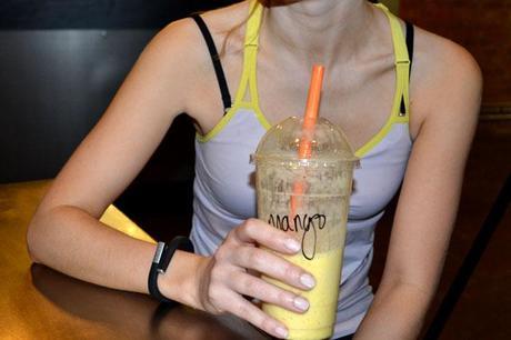 Smoothie at Barry's Bootcamp