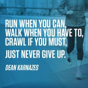 karnazes never give up