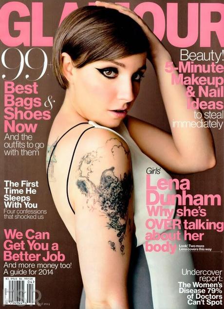 Lena Dunham – Glamour Magazine  US April 2014