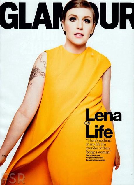 Lena Dunham – Glamour Magazine  US April 2014