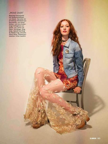 Chantal Stafford Abbott - Glamour Magazine Germany April 2014