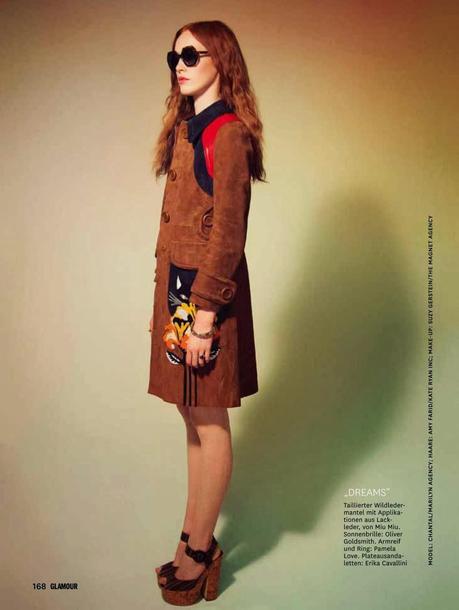 Chantal Stafford Abbott - Glamour Magazine Germany April 2014