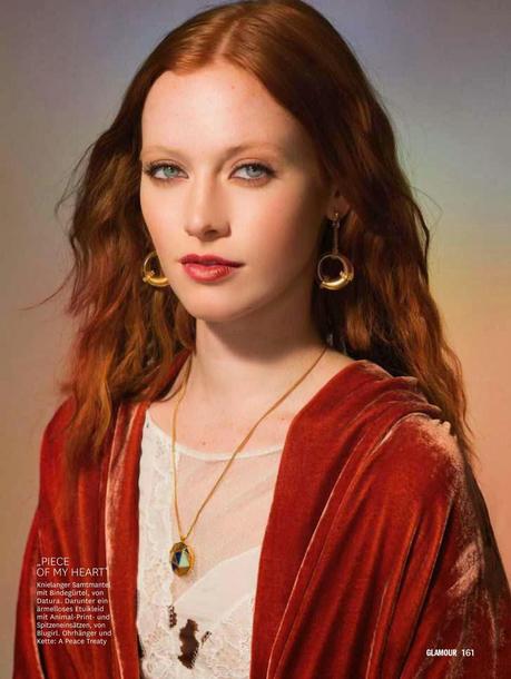 Chantal Stafford Abbott - Glamour Magazine Germany April 2014