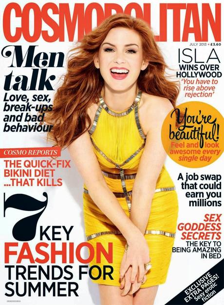 Isla Fisher - Cosmopolitan Magazine UK July 2013