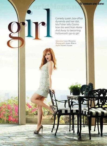 Isla Fisher - Cosmopolitan Magazine UK July 2013