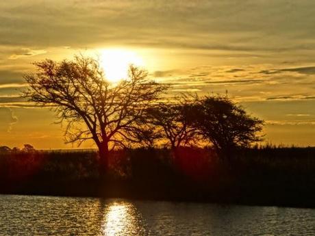 The sun sets in Africa, still gorgeous despite all the troubles
