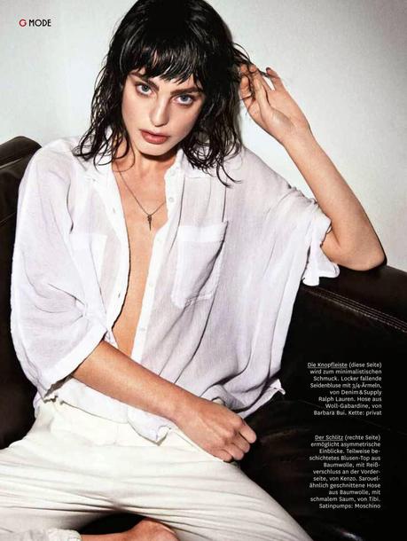 Marinet Matthee - Glamour Magazine Germany April 2014