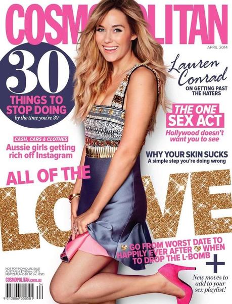 Lauren Conrad - Cosmopolitan Magazine Australia April 2014