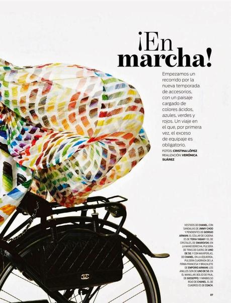 Estelle Yves - Mujer Hoy Magazine Spain March 2014