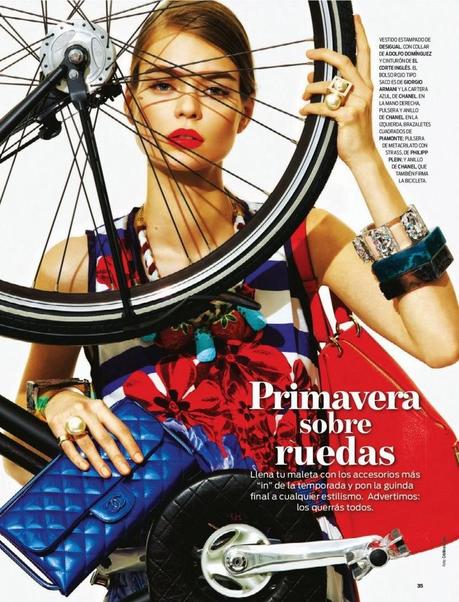 Estelle Yves - Mujer Hoy Magazine Spain March 2014