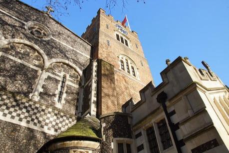 Great St Bartholomew's, palimpsest