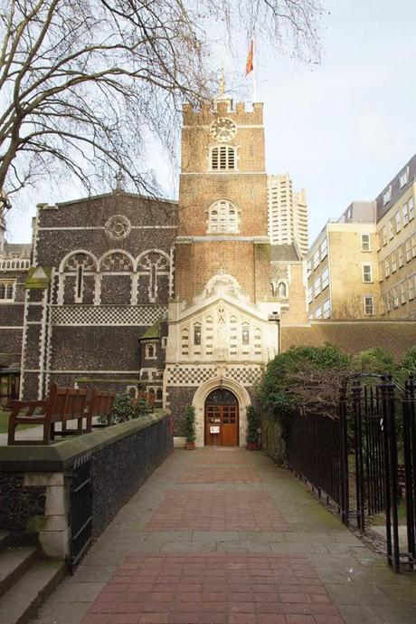 Great St Bartholomew's, palimpsest