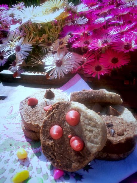 Chocolate Chip Ragi ,Oats and Whole Wheat Chocolate Cookies-Two tone