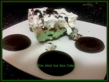 Thin Mint Ice Box Cake