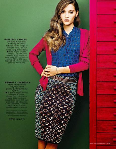 Isabella Cortese - Donna Moderna Magazine Italy March 2014