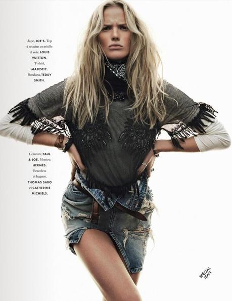 Anne Vyalitsyna - Elle Magazine France March 2014