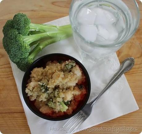 chicken & broccoli quinoa 1