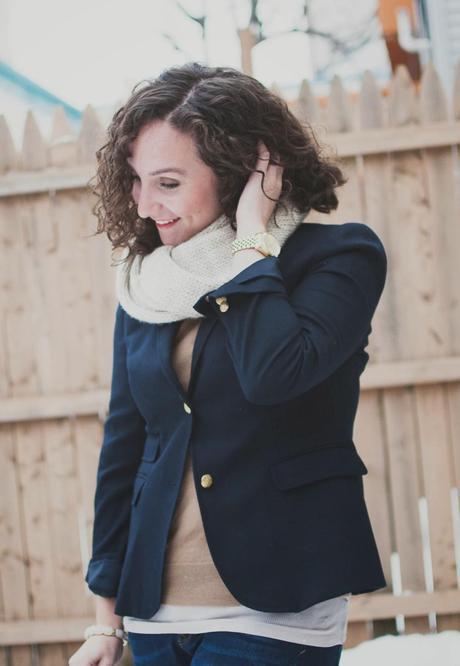 navy blazer