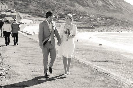 Beach wedding Dorset